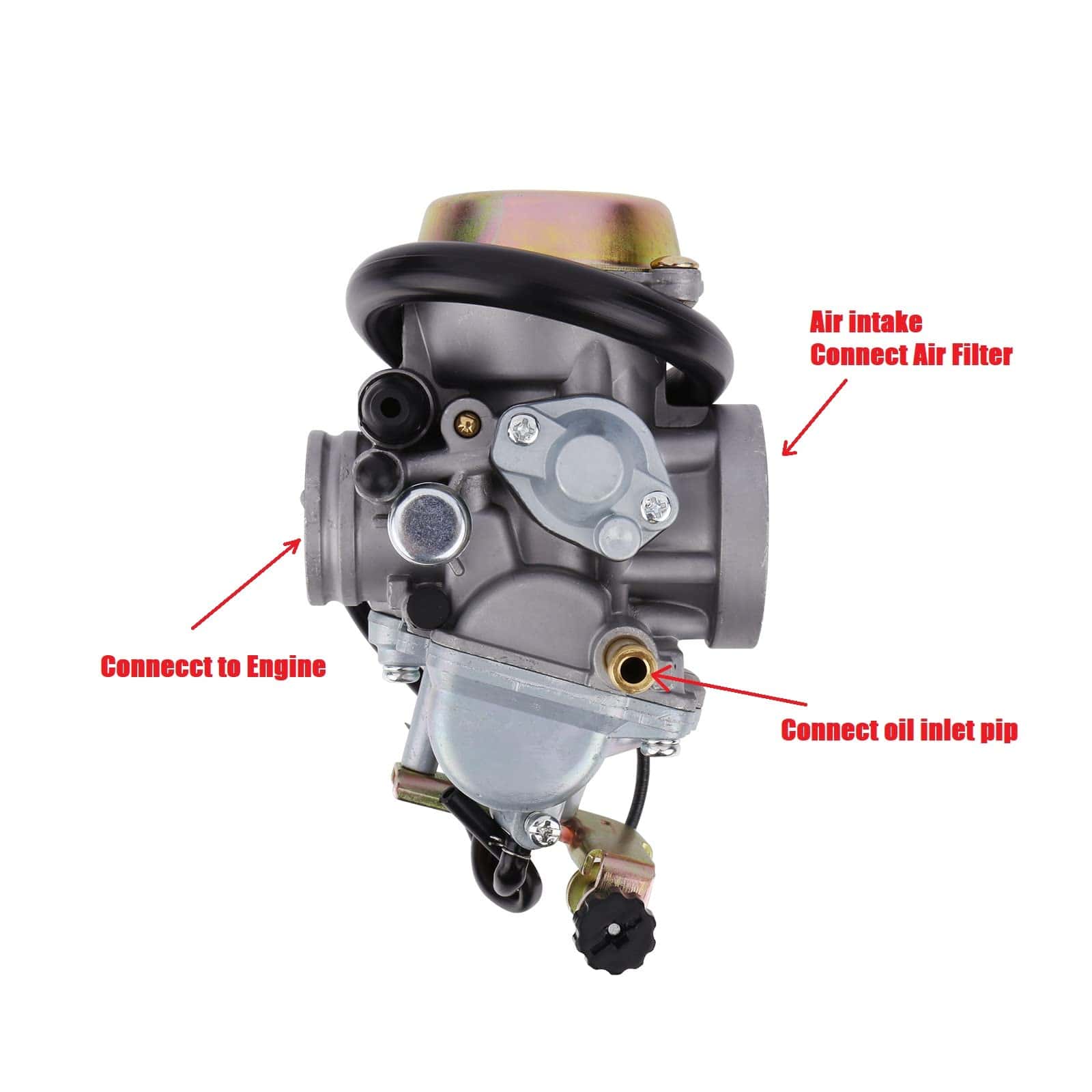 Carburador Ozark 250 Compatible con Suzuki LT-F250 Ozark - Imagen 5