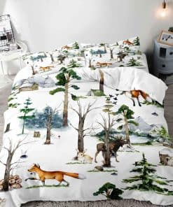 Juego de Funda Nórdica de 3 Piezas VIVIHOME con Animales