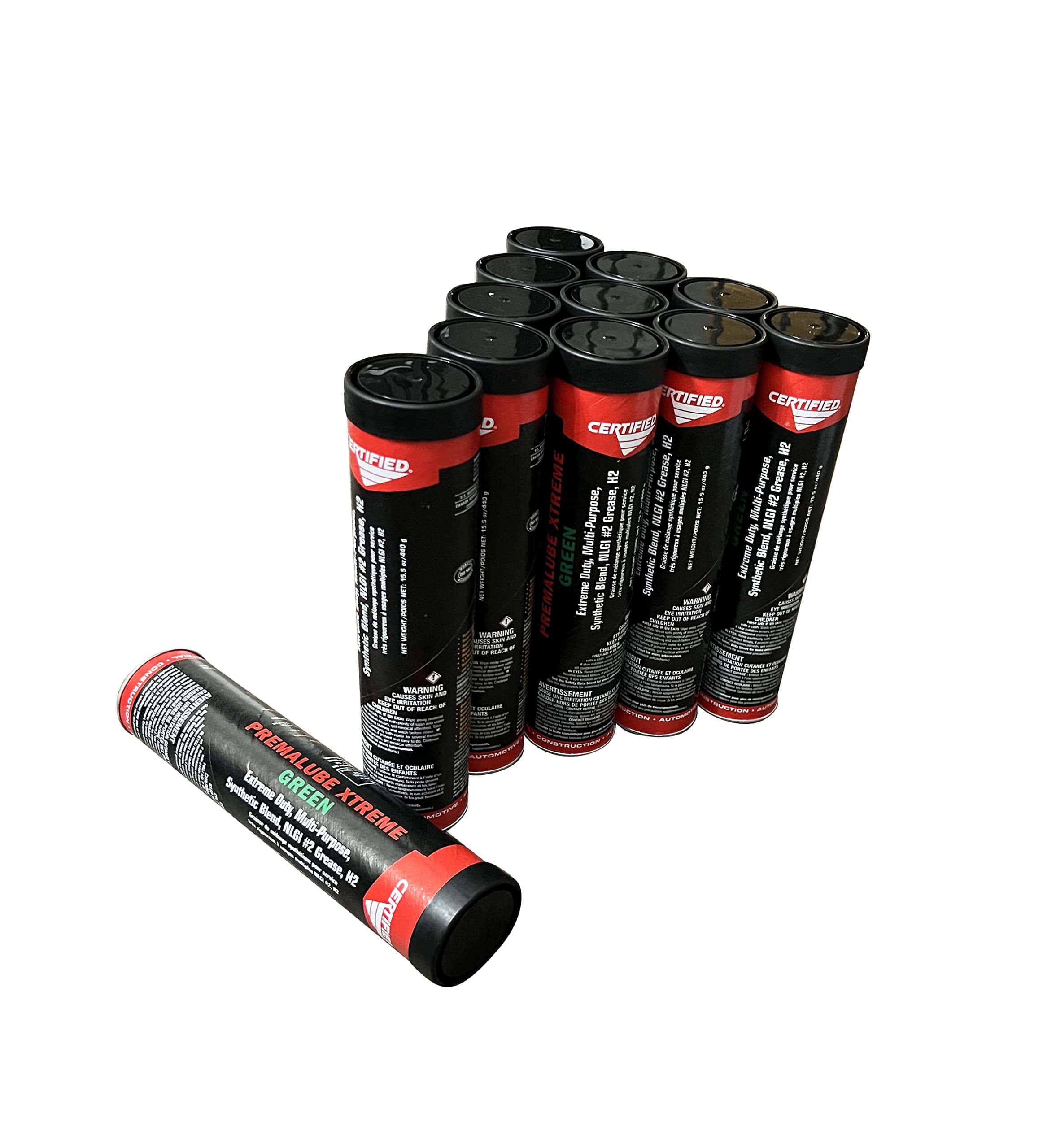 12 Certificado Labs PreMalube Xtreme Green #2 Grasa Equipo - Imagen 5