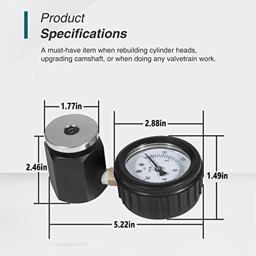 Probador de miniválvulas de resorte, rango de 0-300 - Imagen 7