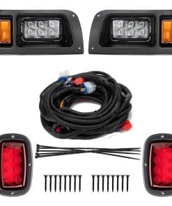 Kit de Faros y Luces Traseras MiKaFex Compatible con Carro