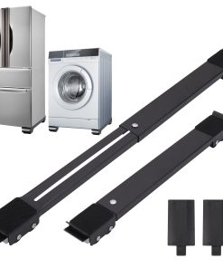 2Pcs Extensible Rodillo Móvil para Electrodomésticos y