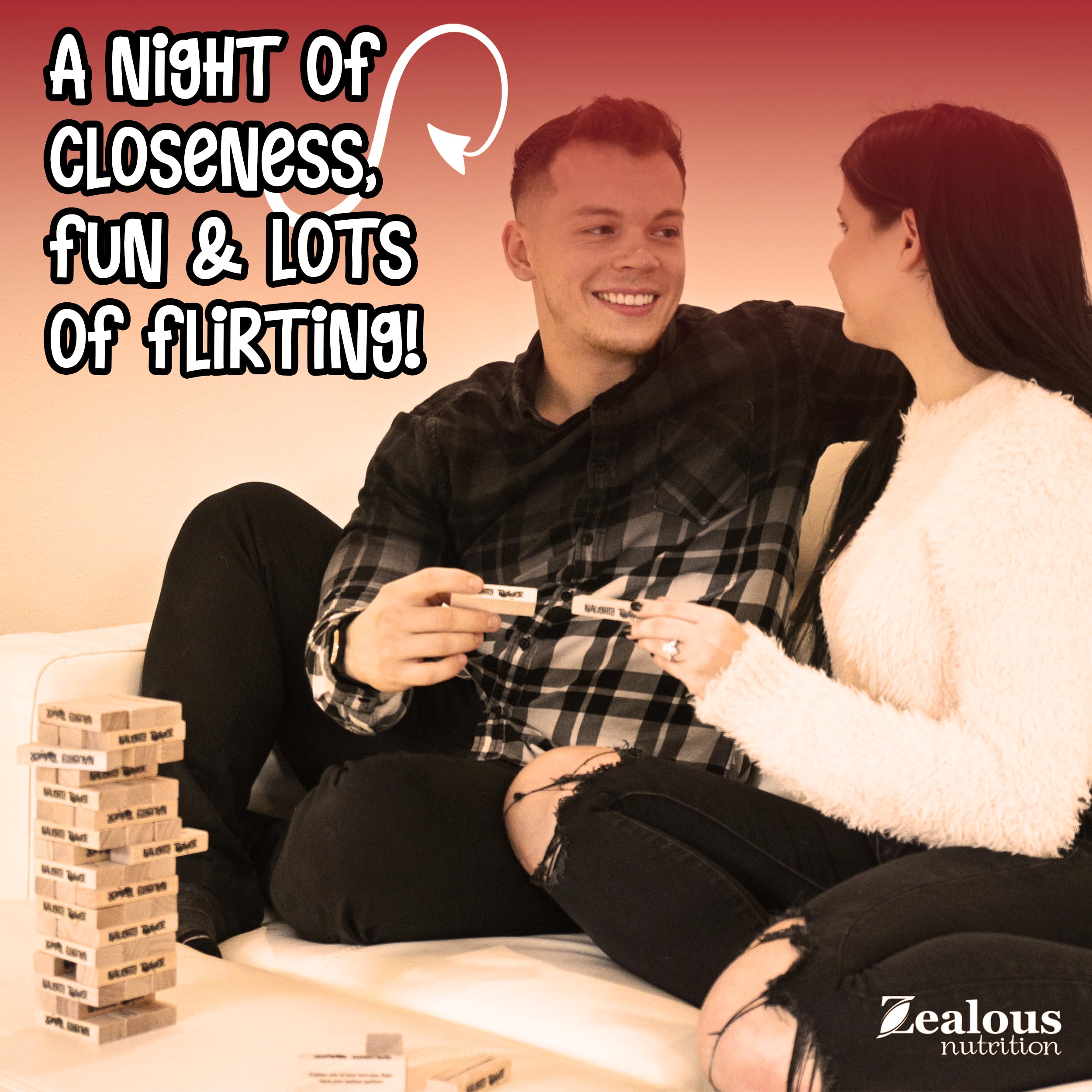 Juego de Bloques de Madera apilables Zealous Nutrition para - Imagen 5