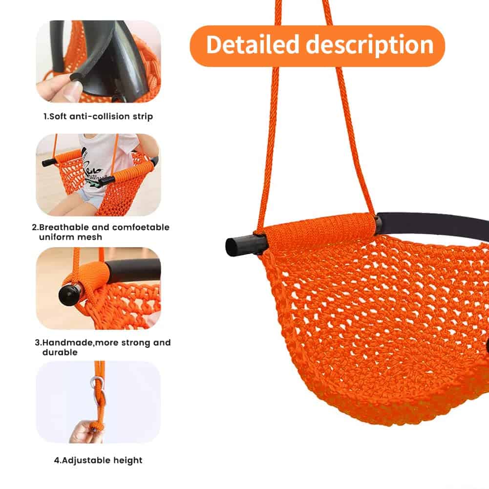 Columpio de Tejido a Mano para Niños Tribu Nets, Columpio - Imagen 3