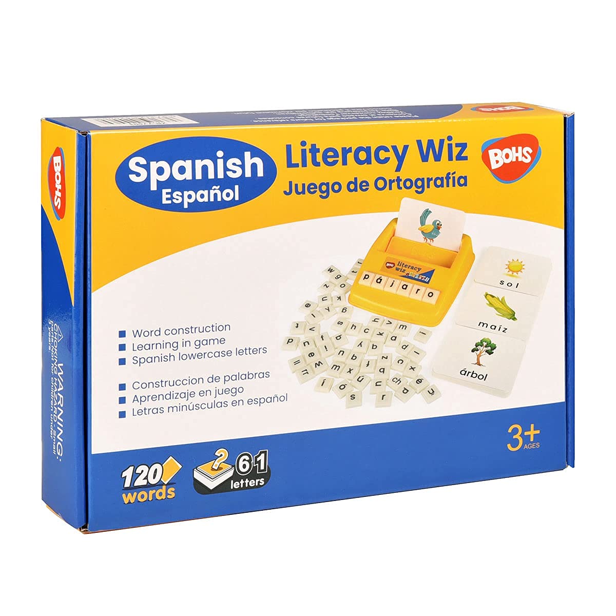 Juego Divertido de Alfabetización en Español - 60 Tarjetas - Imagen 7