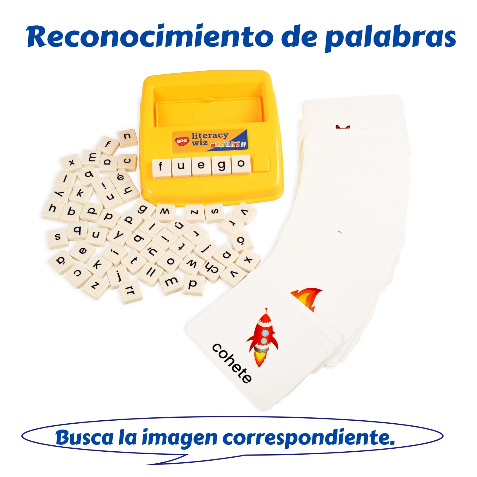 Juego Divertido de Alfabetización en Español - 60 Tarjetas - Imagen 6