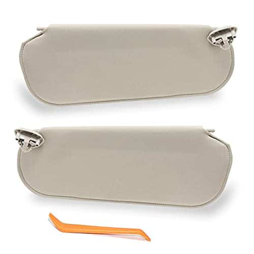 SENSHINE Visera del lado del conductor izquierdo y visera