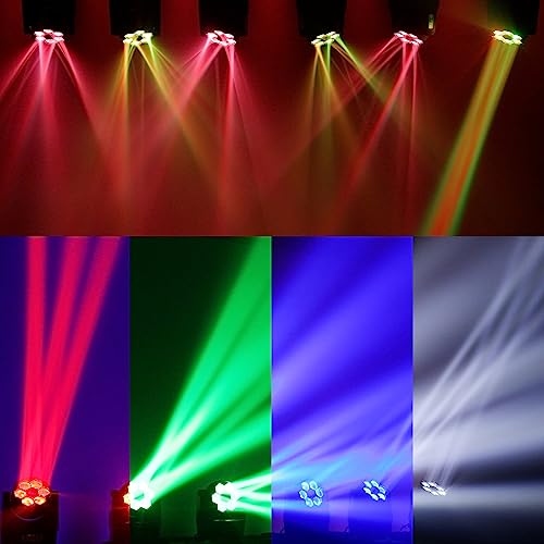 6x15W Mini Bee Eye Moving Head DJ Light, 90W LED RGBW Stage - Imagen 11