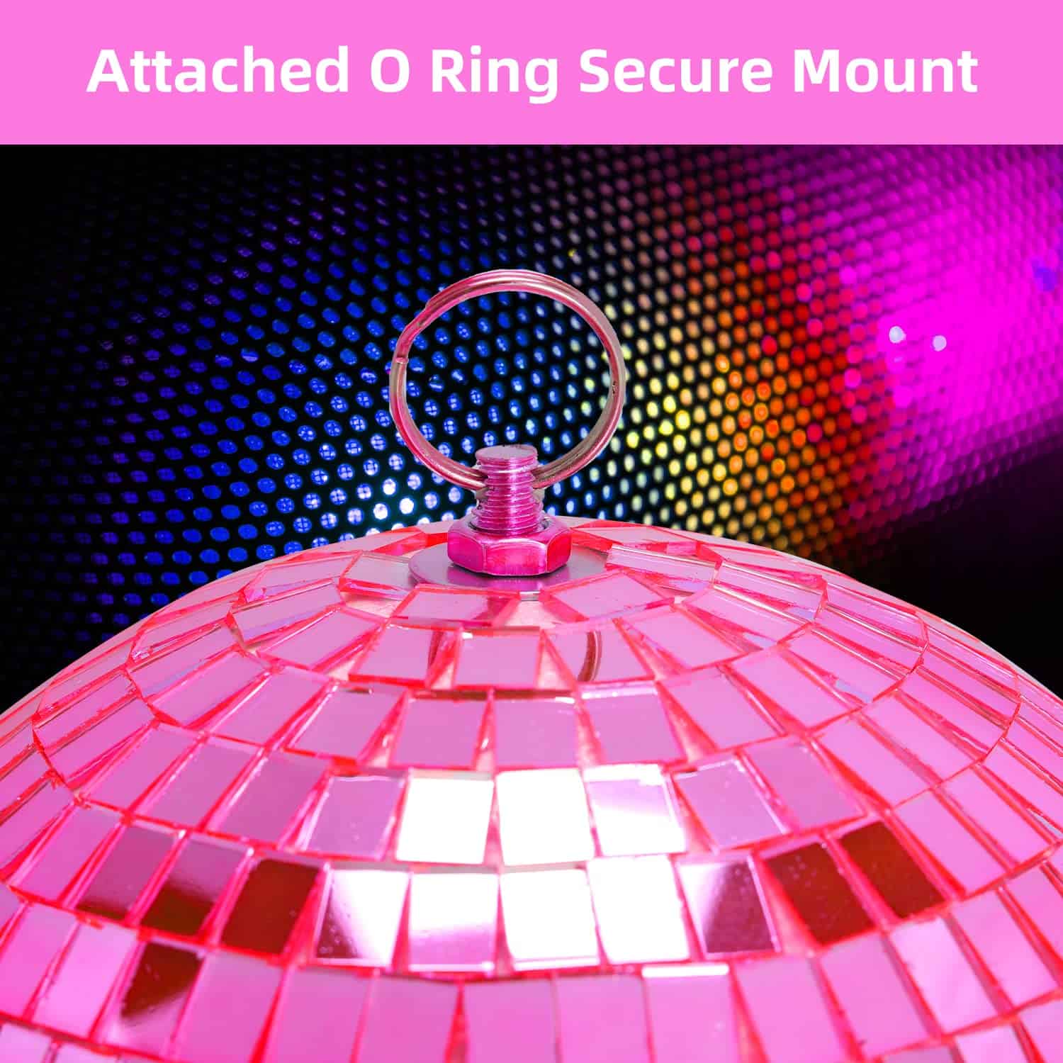 Bola de espejos de 8 pulgadas Reflectante de Luz para - Imagen 8