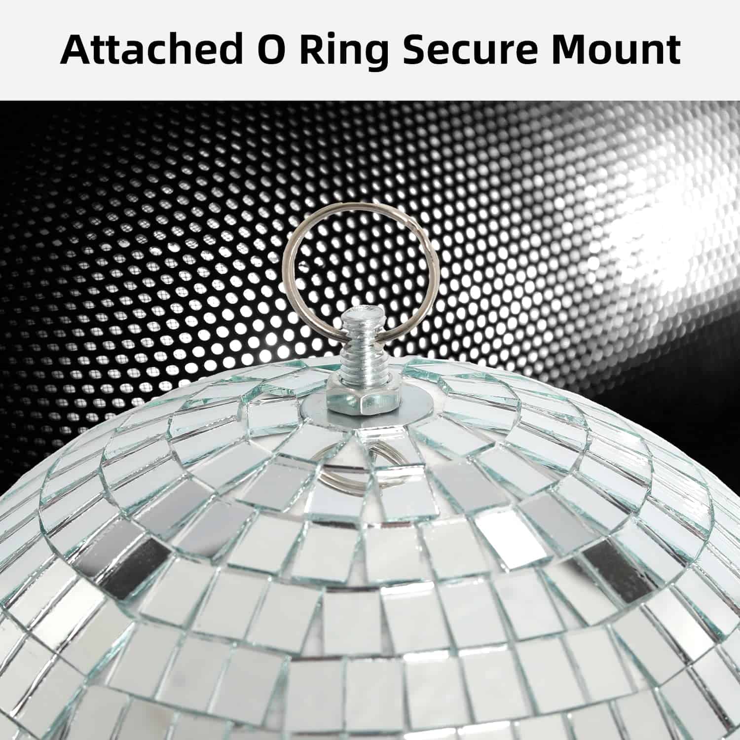 Bola de espejos de 8 pulgadas Reflectante para luces de - Imagen 8