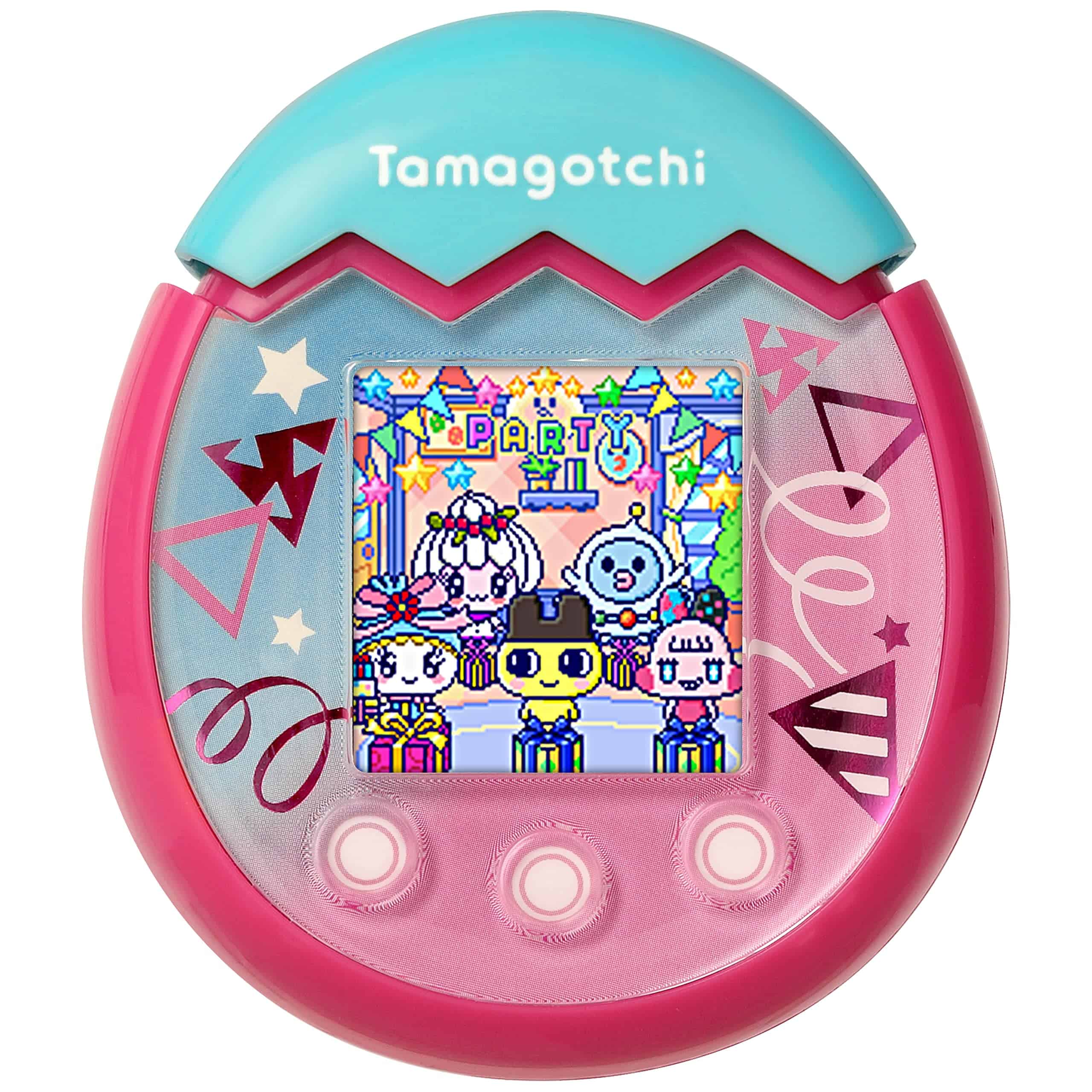 Tamagotchi Pix - Fiesta (Confeti) (Rosa)