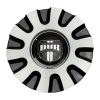 Centro de rueda negro y mecanizado DUB Wheels 38060-15MBL