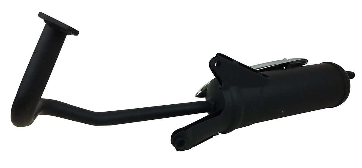 RedCap Reemplazo OEM GY6 50cc 49cc 80cc Escape Silenciador - Imagen 3