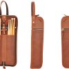 Bolso para baquetas de cuero MG Leather Work hecho a mano