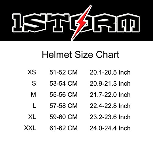 1Storm Casco de Motocross para Adulto BMX MX ATV Dirt Bike - Imagen 7