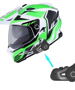 Casco de motocross y dual sport 1Storm con doble visera