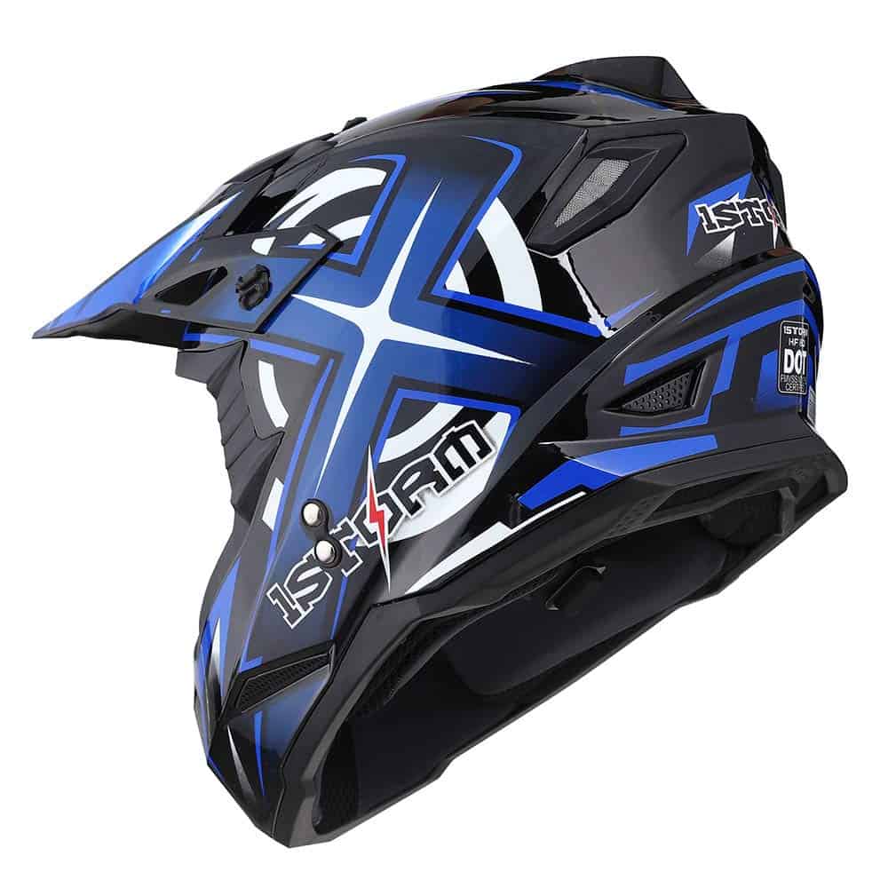 Casco de Motocross 1Storm para Adultos BMX MX ATV Casco de - Imagen 10