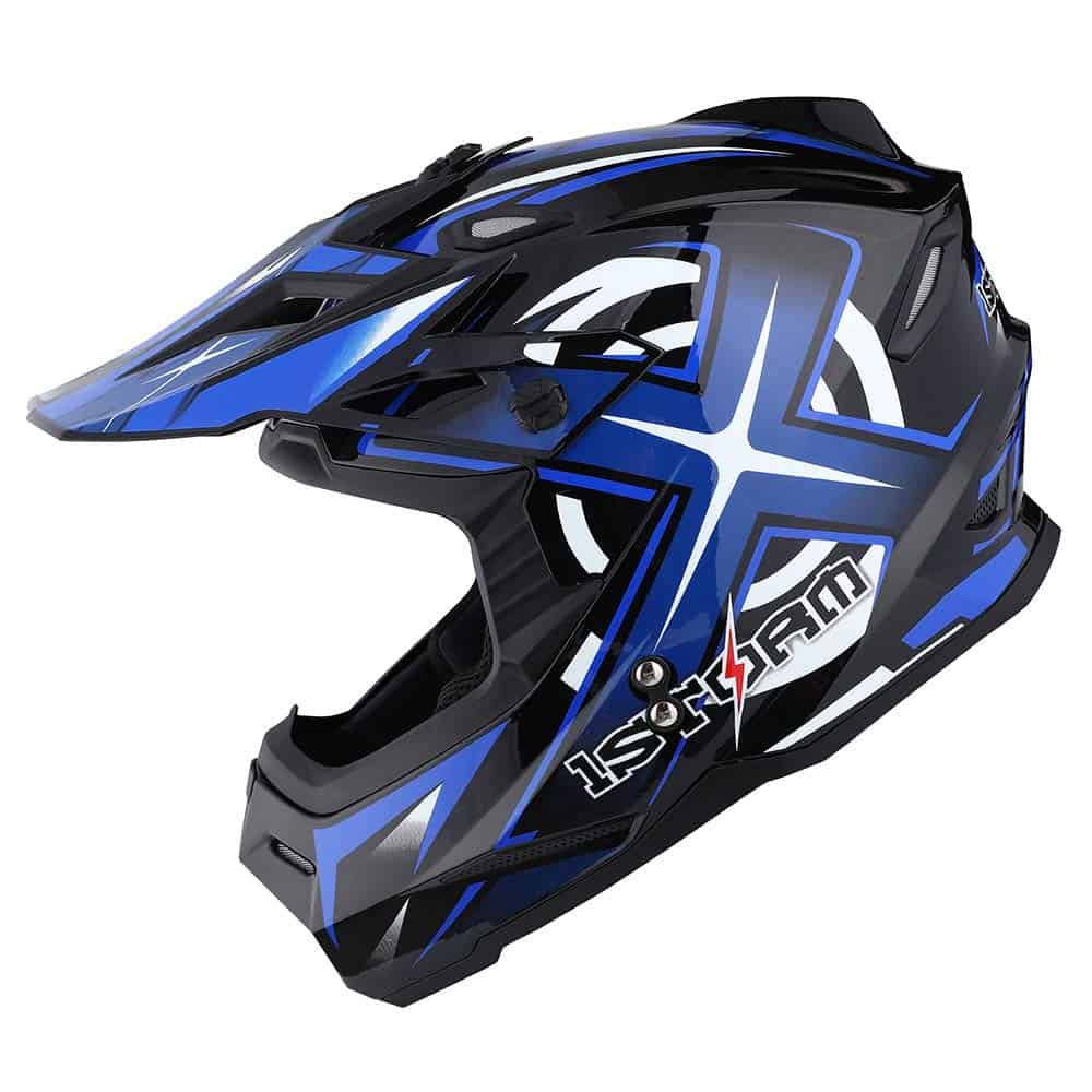 Casco de Motocross 1Storm para Adultos BMX MX ATV Casco de - Imagen 6