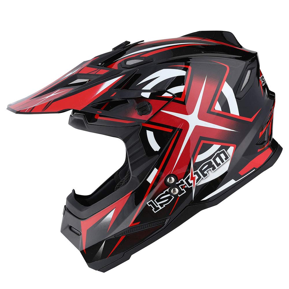 1Storm Casco de Motocross para Adulto BMX MX ATV Dirt Bike - Imagen 6