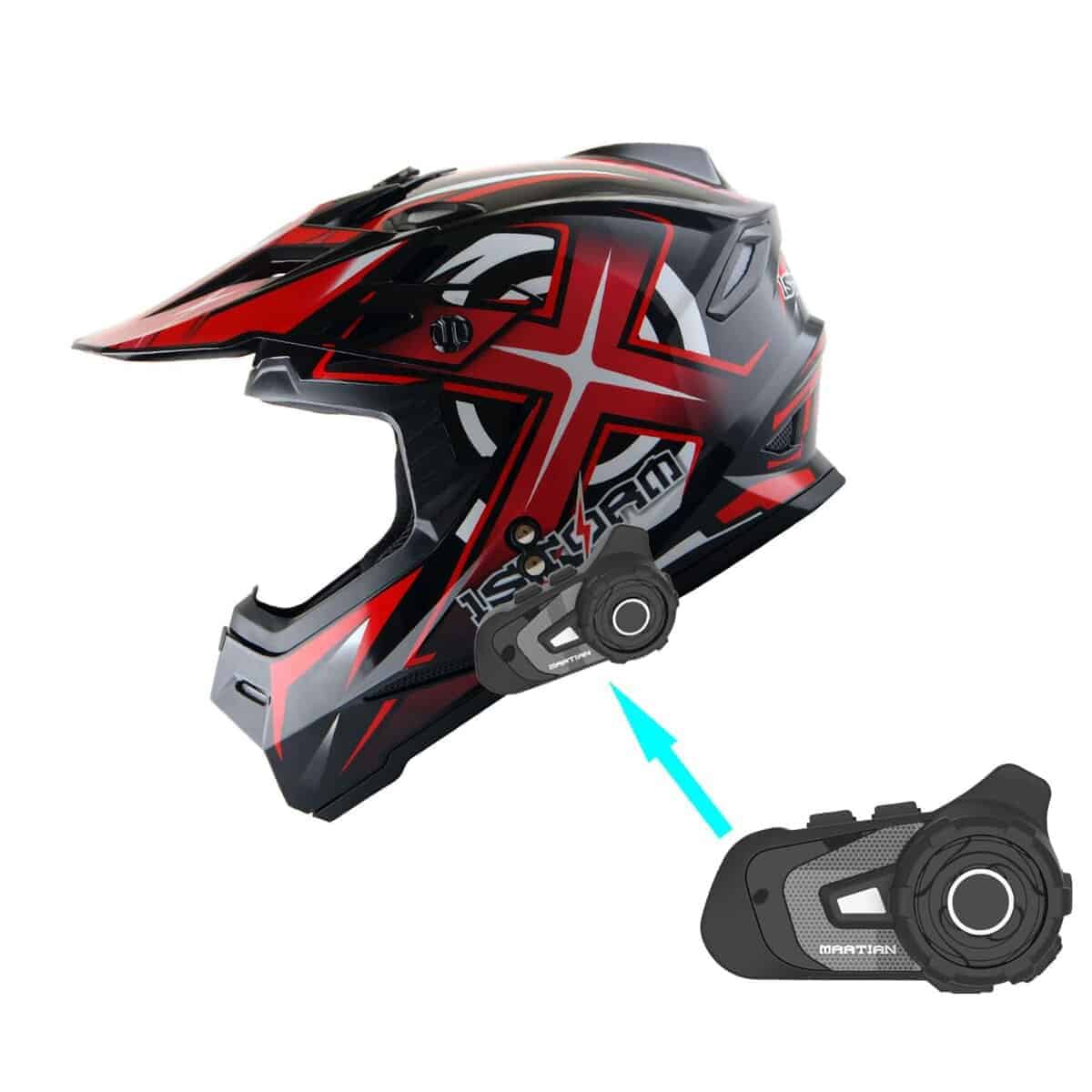 1Storm Casco de Motocross para Adulto BMX MX ATV Dirt Bike