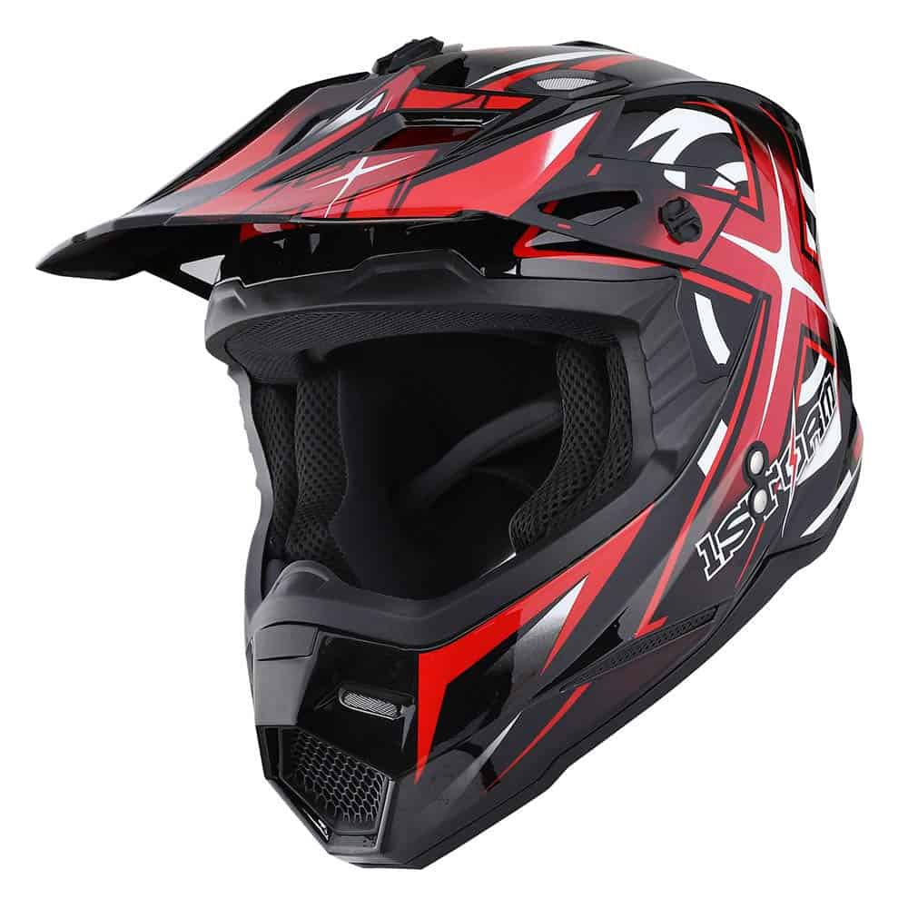 1Storm Casco de Motocross para Adulto BMX MX ATV Dirt Bike - Imagen 8