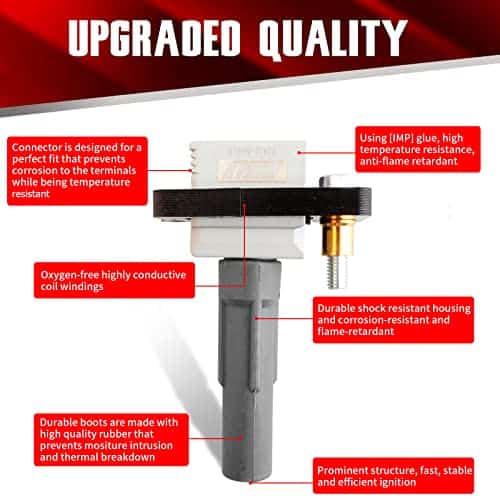 Conjunto de 4 Bobinas de Encendido UF480 UF508 Compatible - Imagen 3