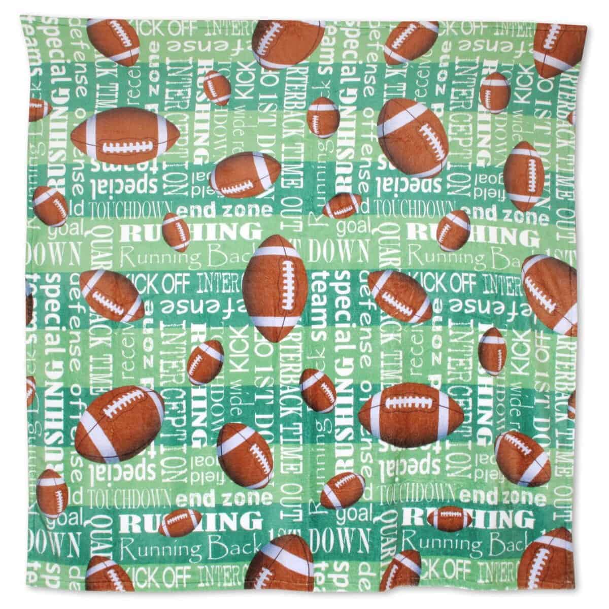 Manta Estampada de Fútbol 56"x60" de la Colección Pasión - Imagen 3