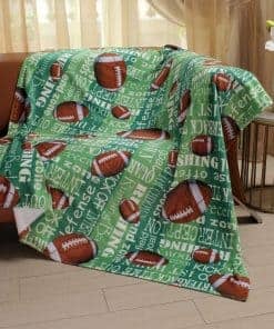 Manta Estampada de Fútbol 56"x60" de la Colección Pasión