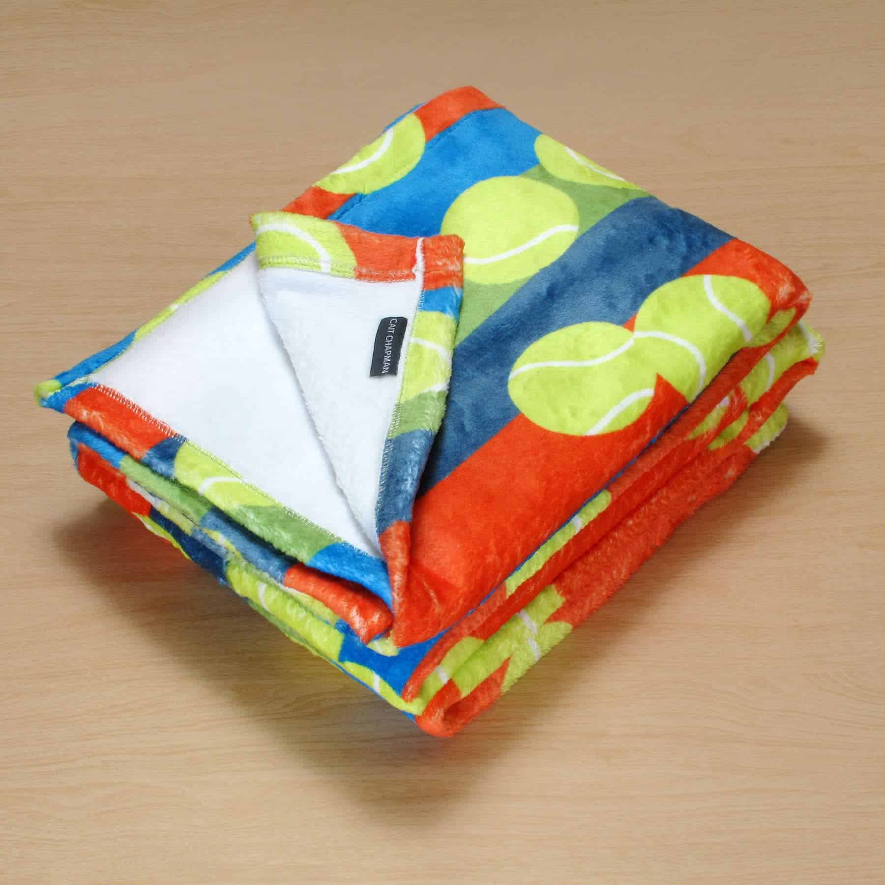 Colección Pasión por el Tenis (Manta de 56''x60'' a Rayas) - Imagen 4