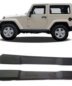 GaeaAuto Pasos laterales de caída para 2007-2017 Jeep