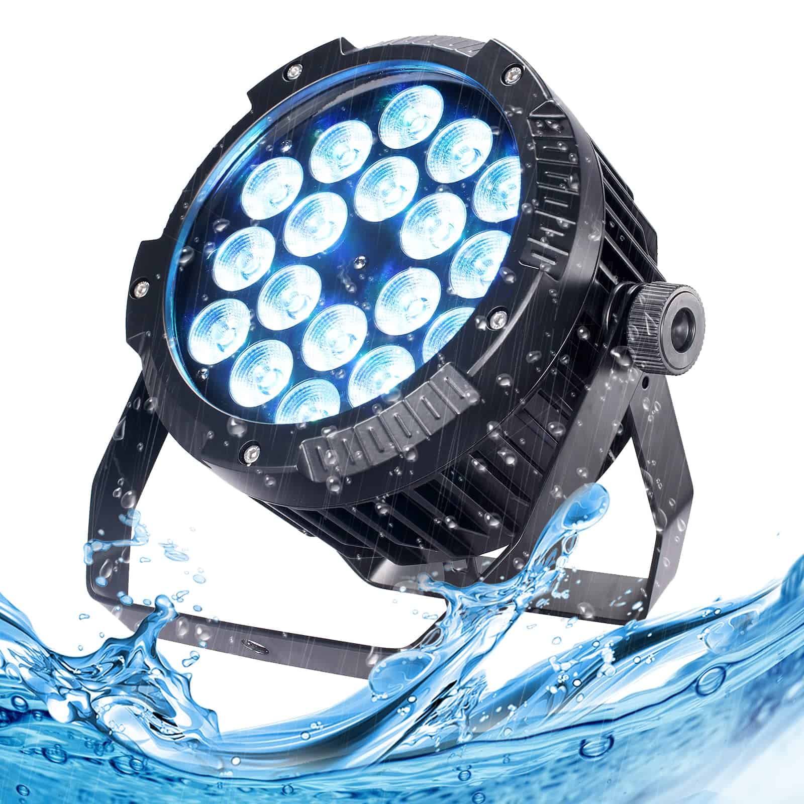 Luces Par LED a Prueba de Agua DJXFLI Luz de Escenario