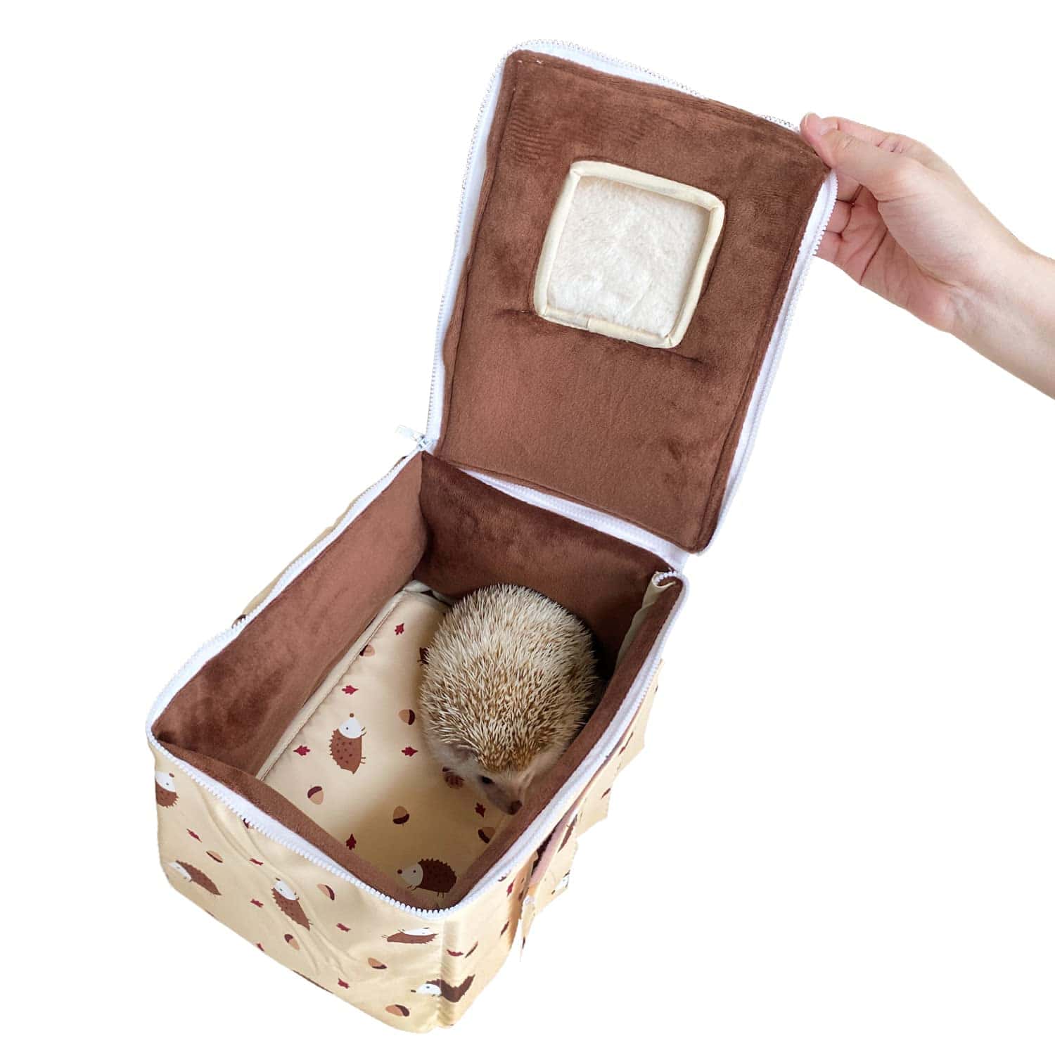 Casa de Escondite de Bolsa de Dormir Portátil Hecha a Mano - Imagen 5