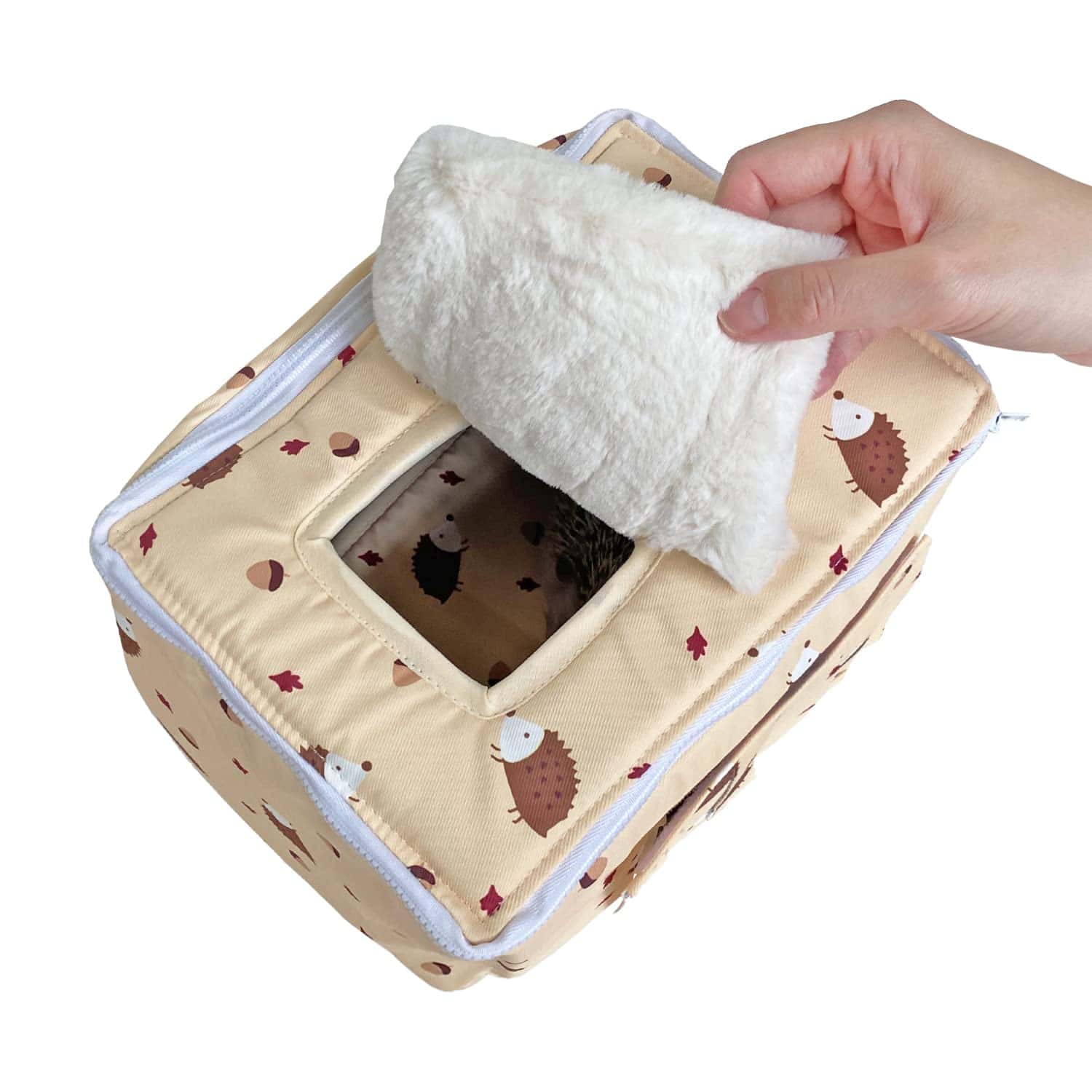 Casa de Escondite de Bolsa de Dormir Portátil Hecha a Mano - Imagen 6