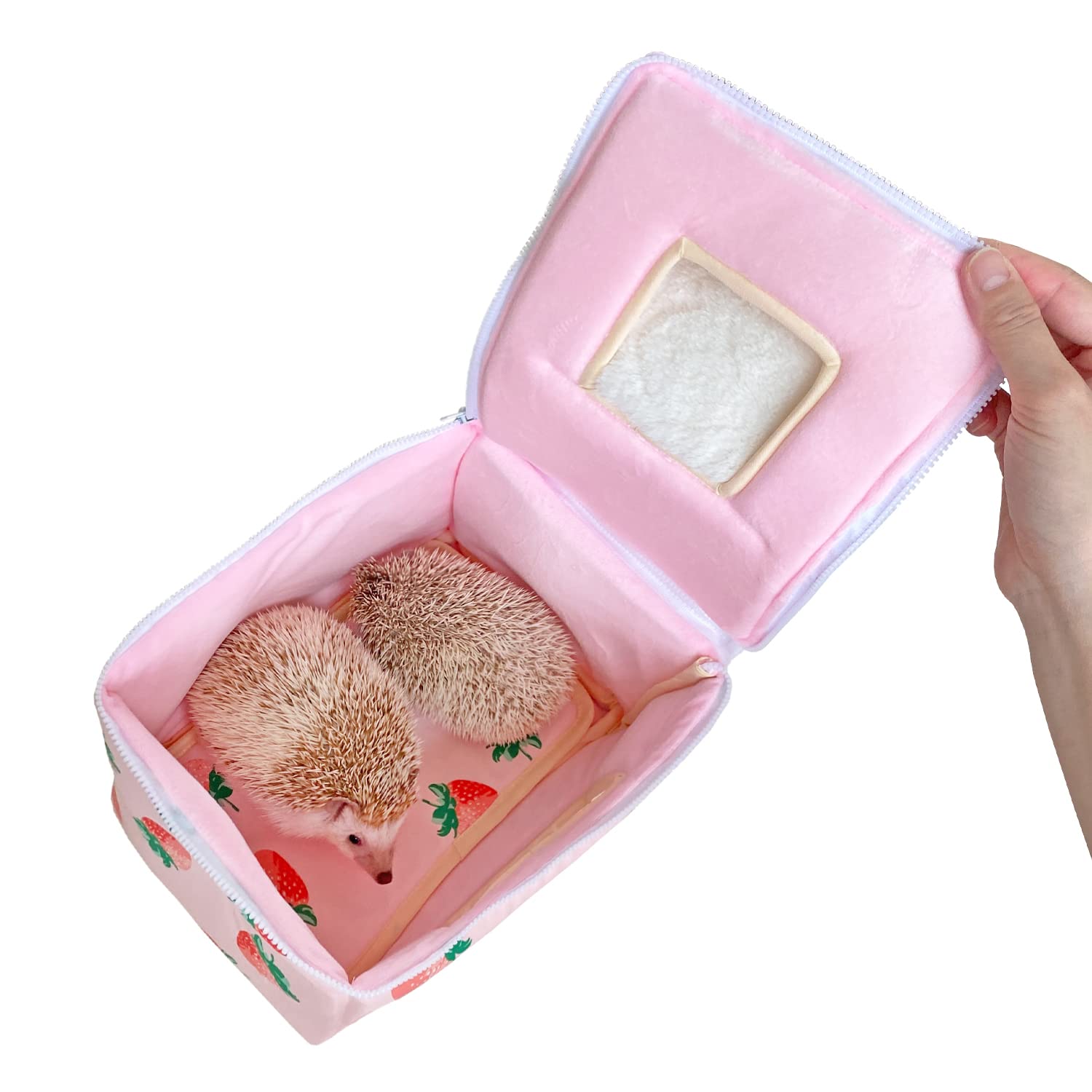 Bolsa de dormir portátil hecha a mano con casa escondite - Imagen 5