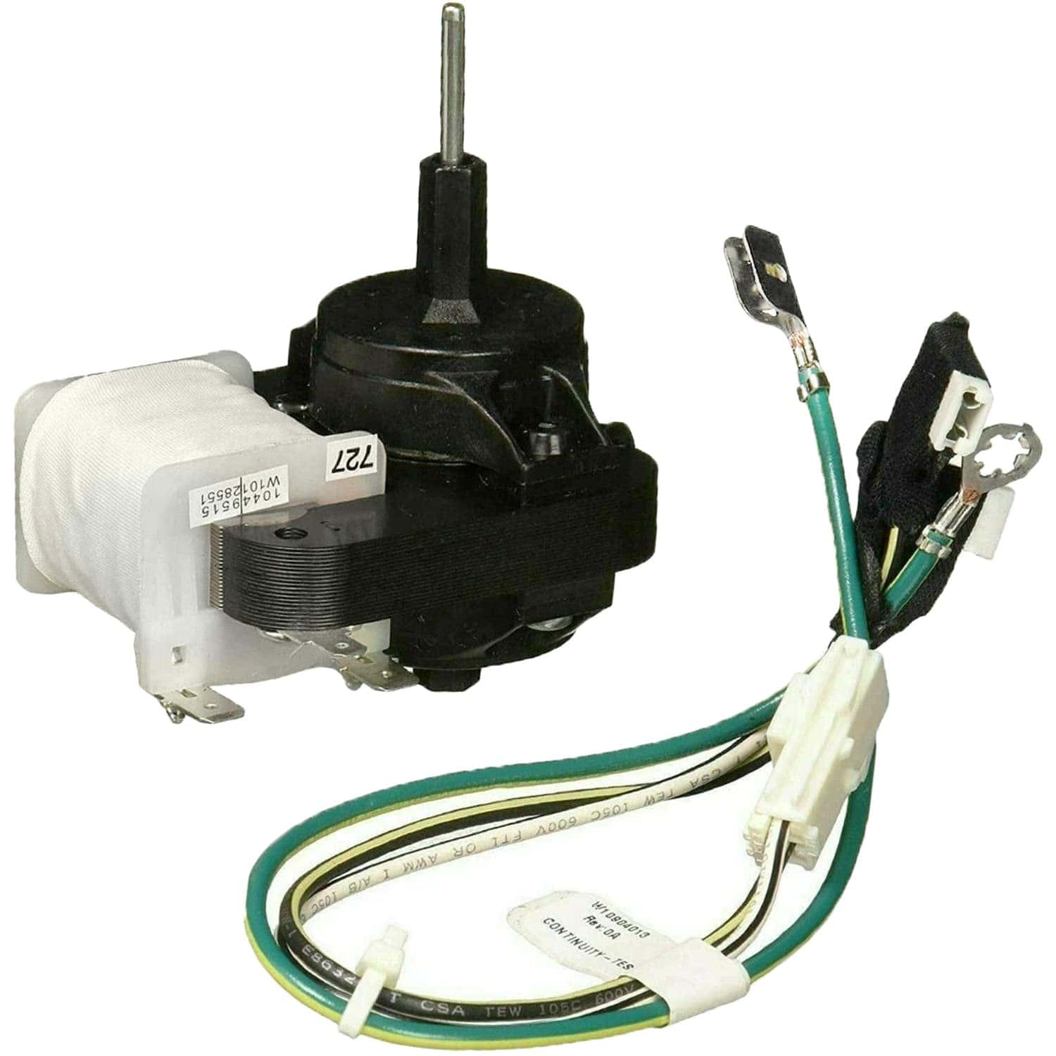 Motor del Ventilador del Evaporador de Lifetime W11024089 -