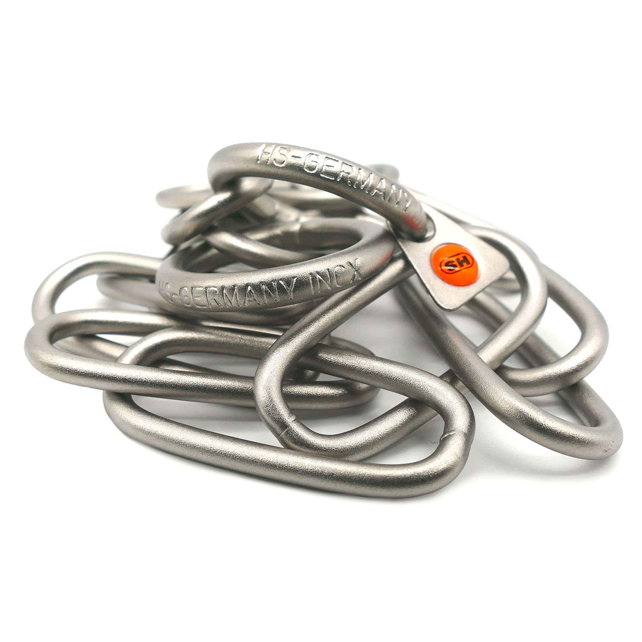 Collar de ahorque de eslabones largos Herm Sprenger Matt de - Imagen 7