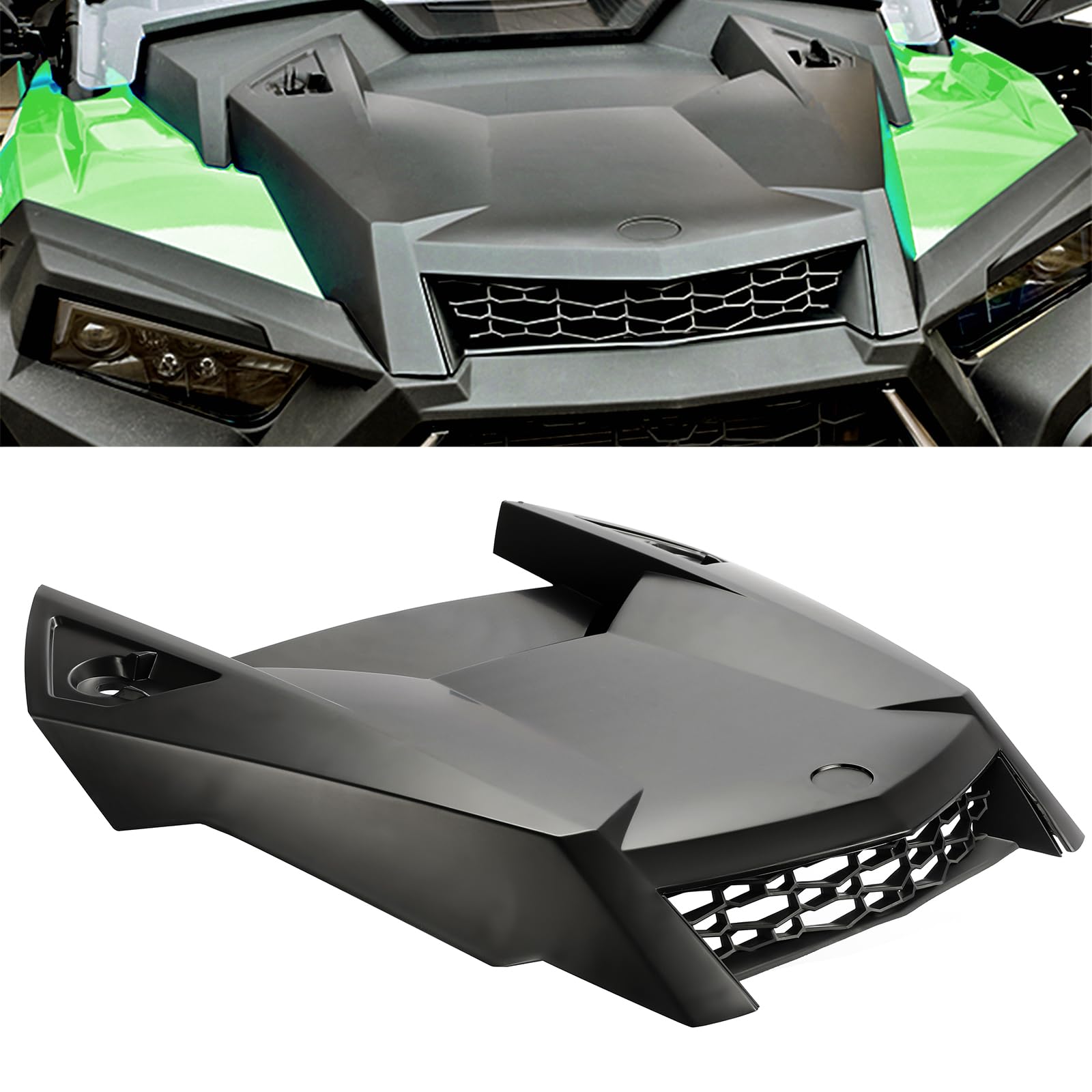 HECASA Hood Scoop Compatible with 2019-2023 Polaris RZR XP