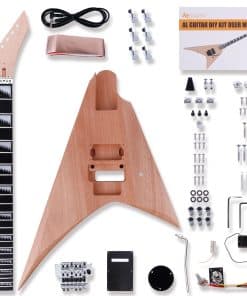 Kit de Guitarra Eléctrica DIY Leo Jaymz en Estilo AL -