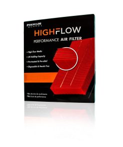 Filtro de aire de motor desechable de alto rendimiento