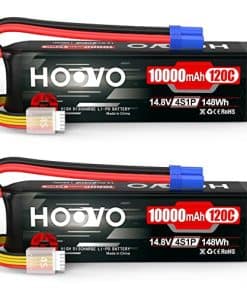 Batería de Lipo HOOVO 4S 14.8V 10000mAh 120C Batería RC