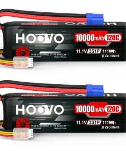 Batería Lipo HOOVO 3S 11.1V 10000mAh 120C con Conector EC5
