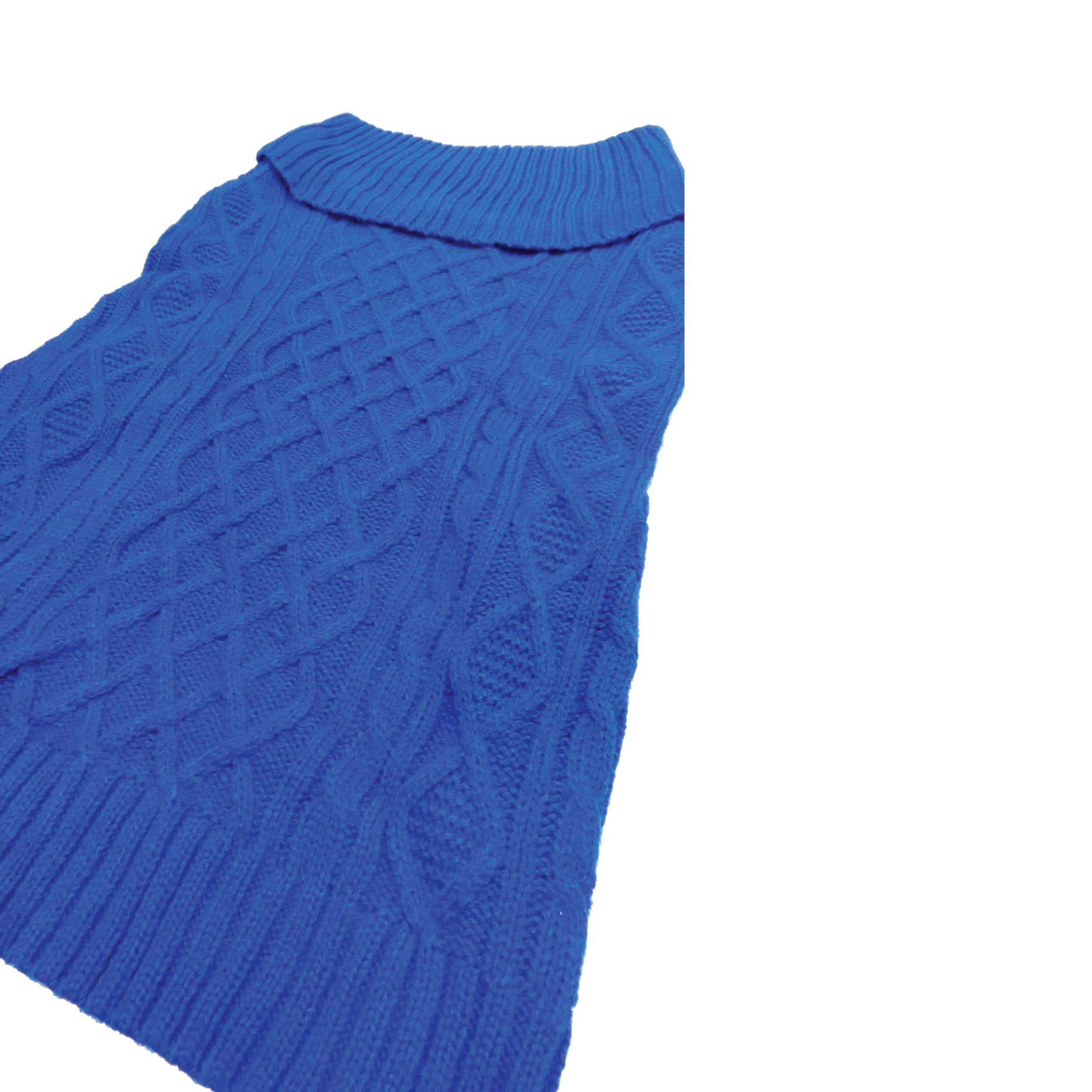 Suéter de Cuello Alto para Perros Best Furry Friends, Azul, - Imagen 4