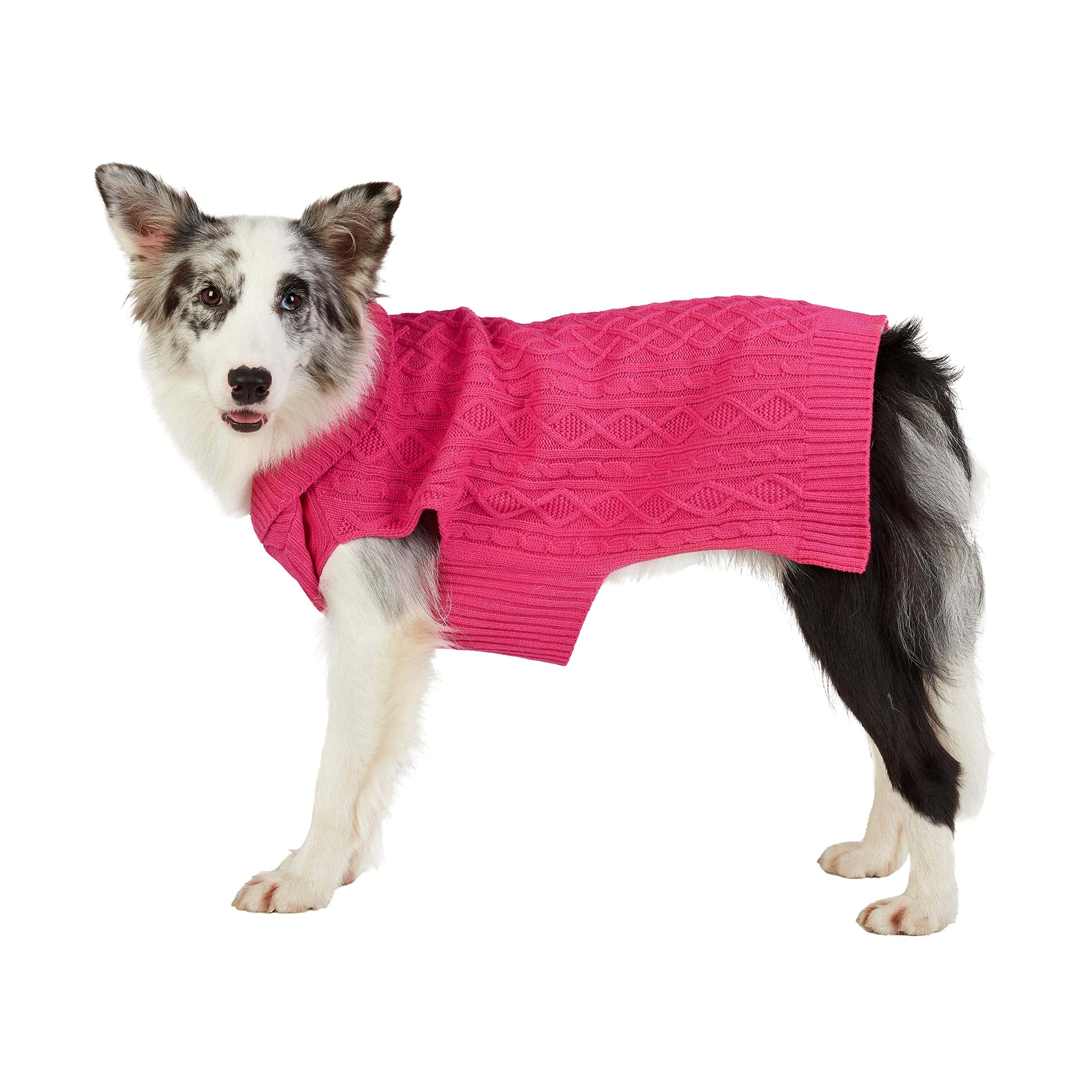 Suéter de Cuello Alto para Perros Best Furry Friends, Rojo,