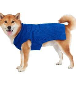 Suéter de Cuello Alto para Perros Best Furry Friends, Azul,