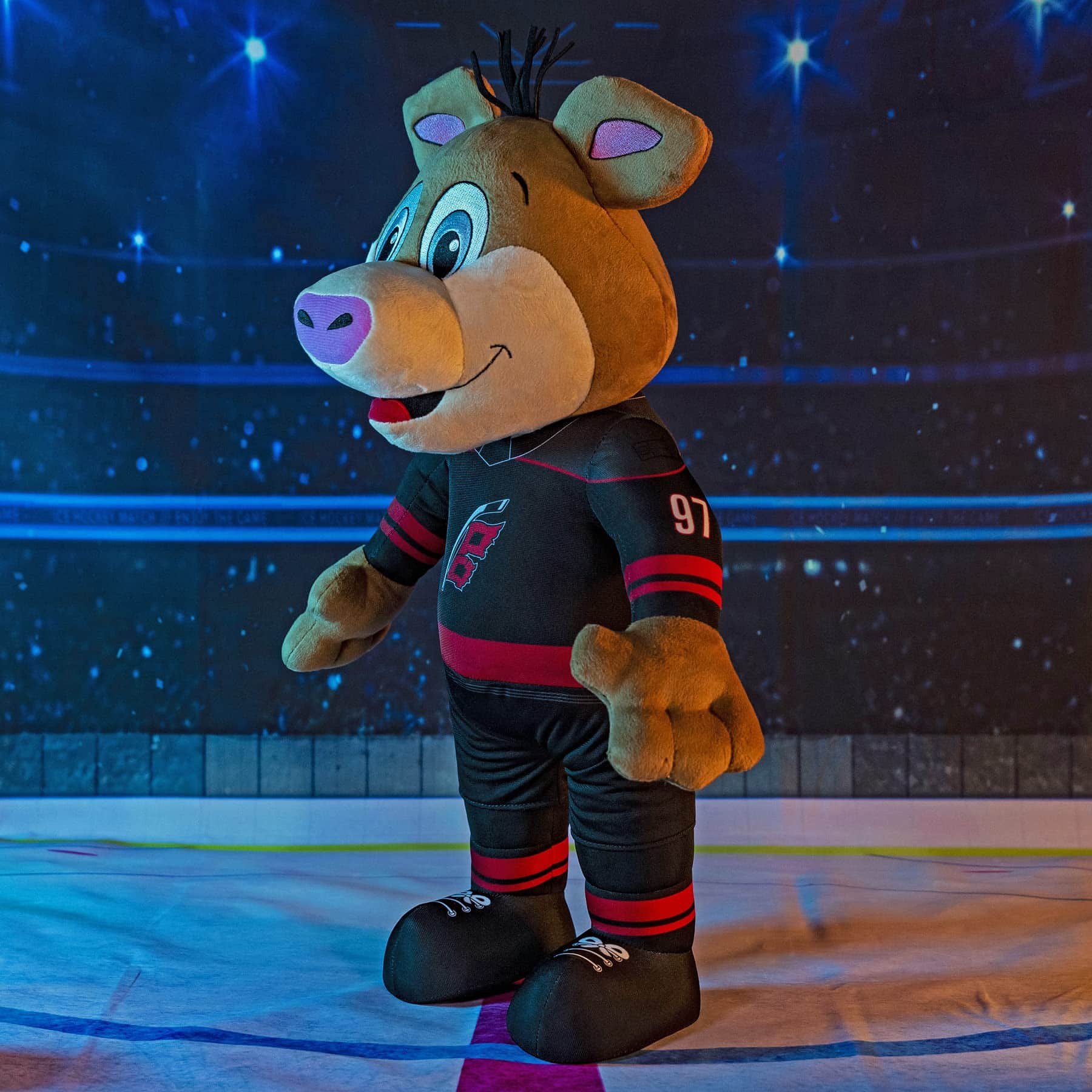 Peluche gigante de la mascota de Carolina Hurricanes Stormy - Imagen 3