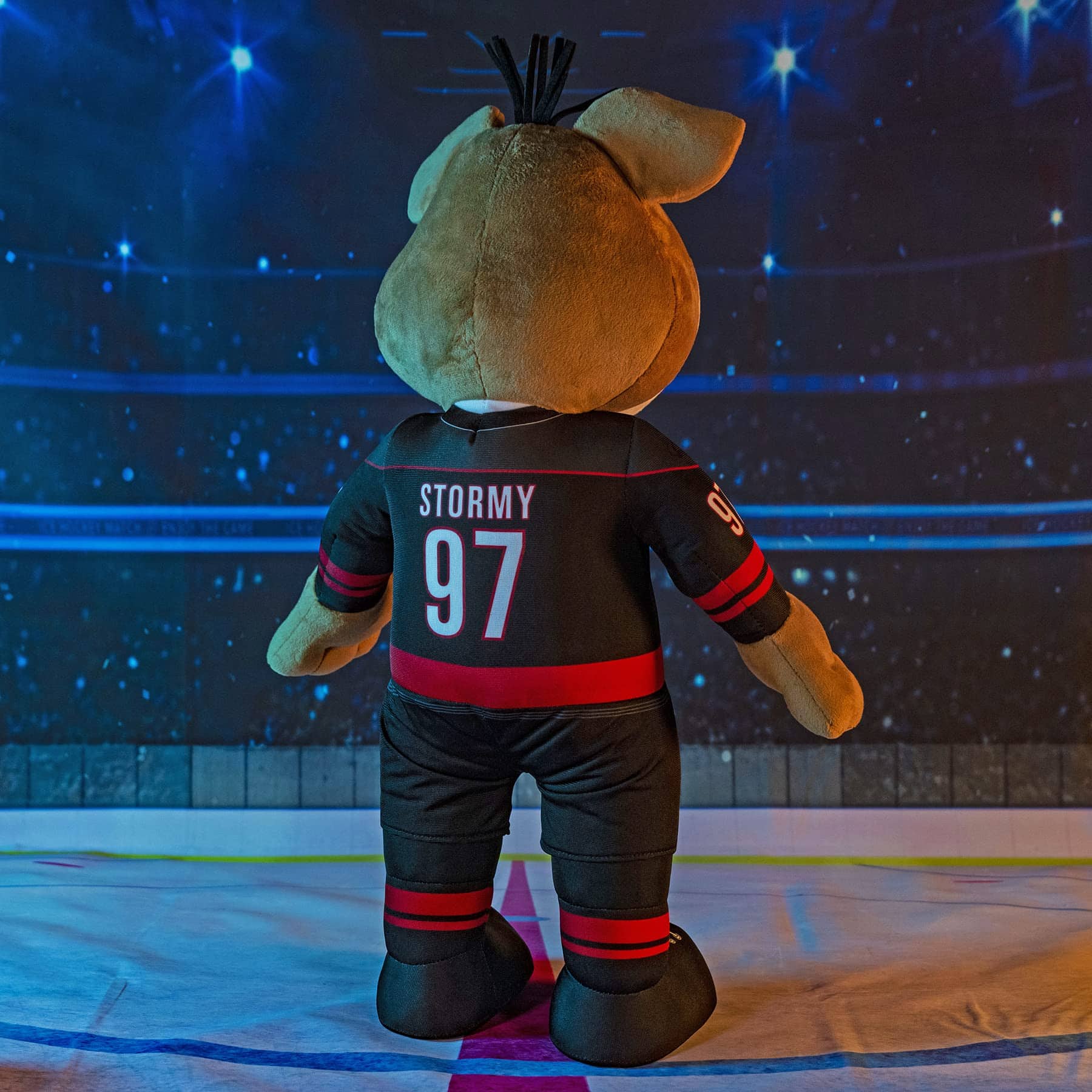 Peluche gigante de la mascota de Carolina Hurricanes Stormy - Imagen 8