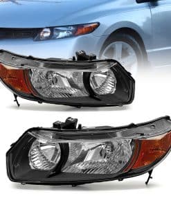 Conjunto de faros delanteros para Honda Civic 2 puertas