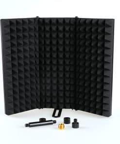 Panel de Aislamiento para Micrófono Weymic, Escudo Plegable