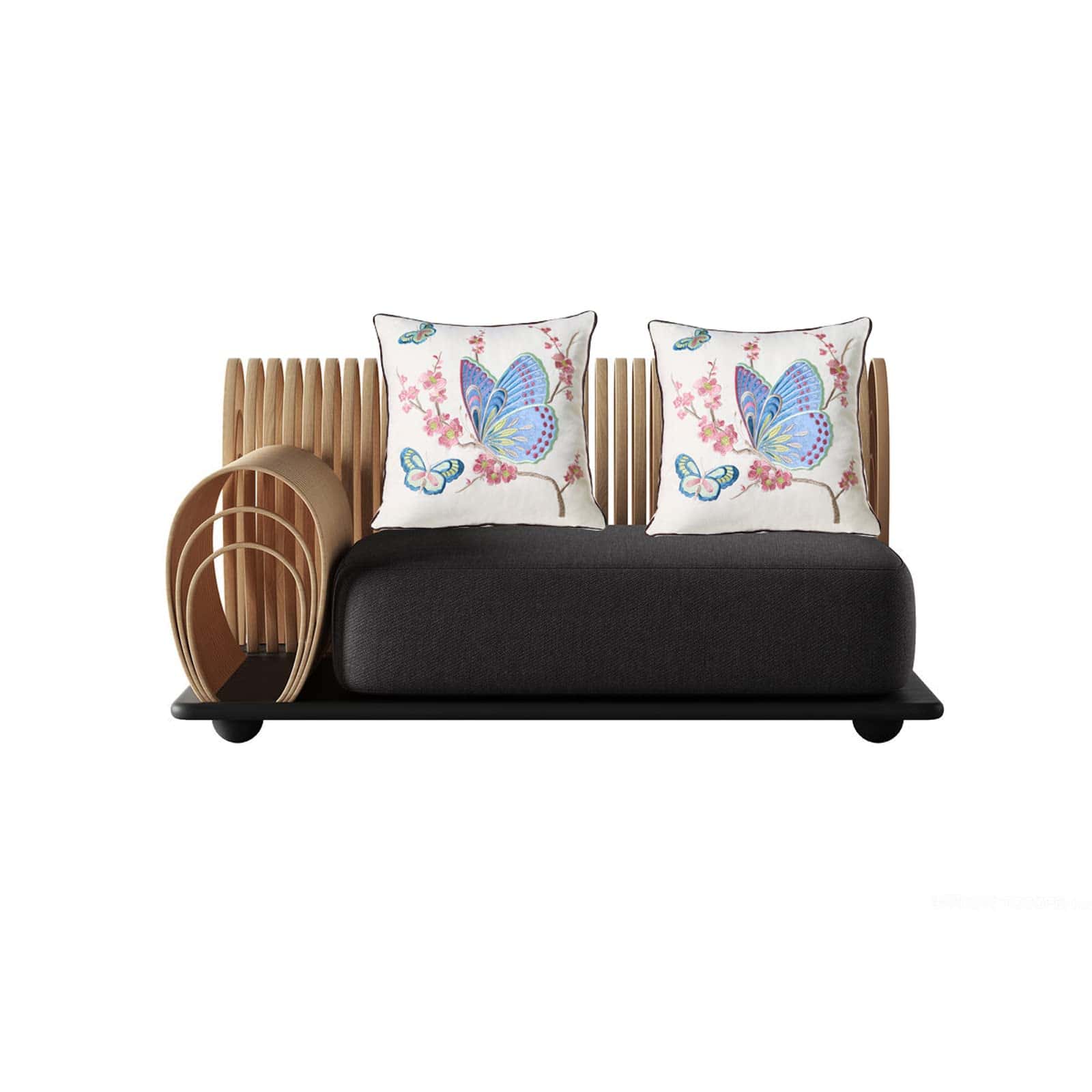 Conjunto de 2 Fundas de Almohada Decorativas -Azul - Imagen 6