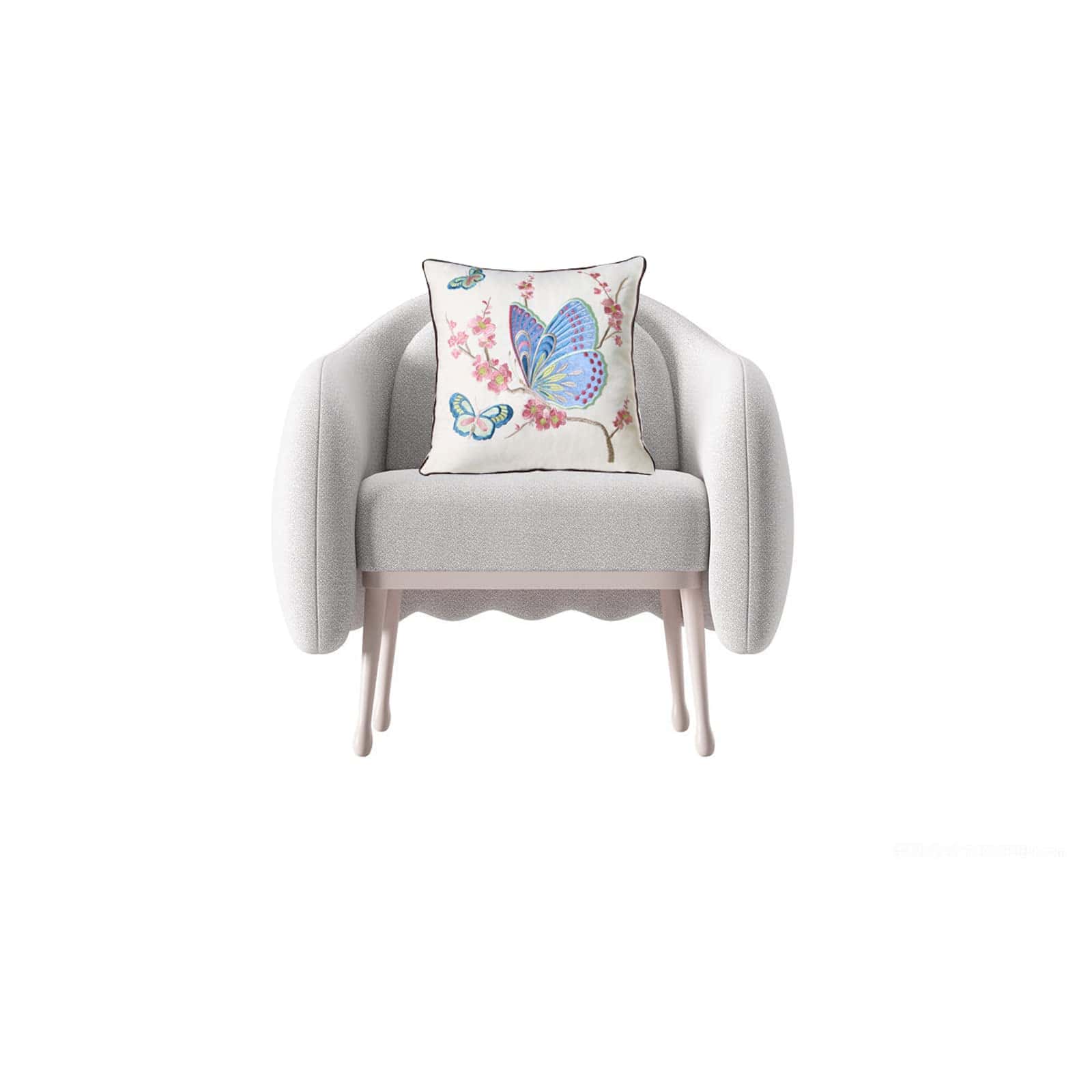 Conjunto de 2 Fundas de Almohada Decorativas -Azul - Imagen 7